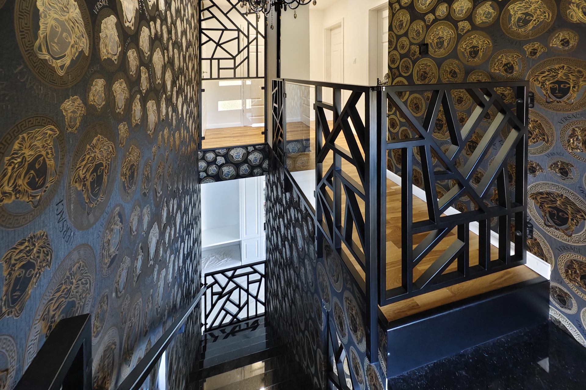 balustrada asymetryczna loft