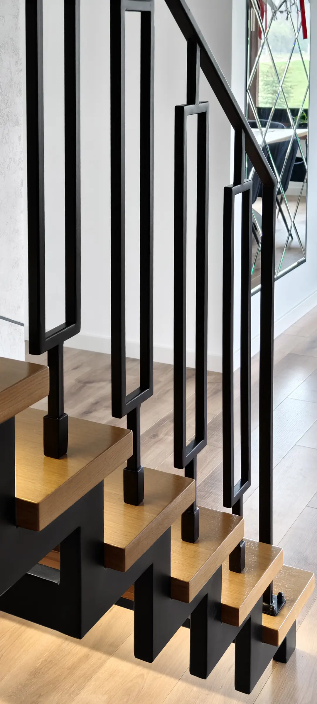 schody loftowe detal balustrada radom