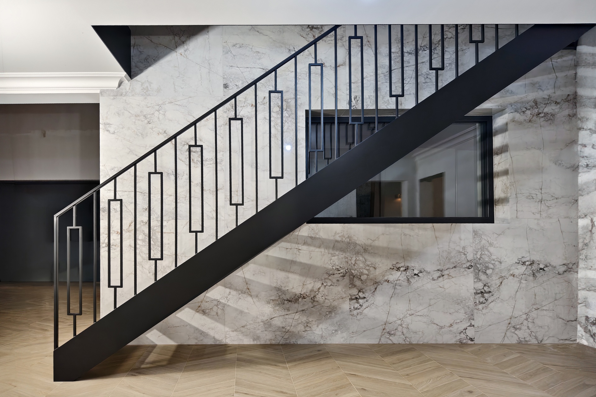 schody policzkowe art deco wyszkow