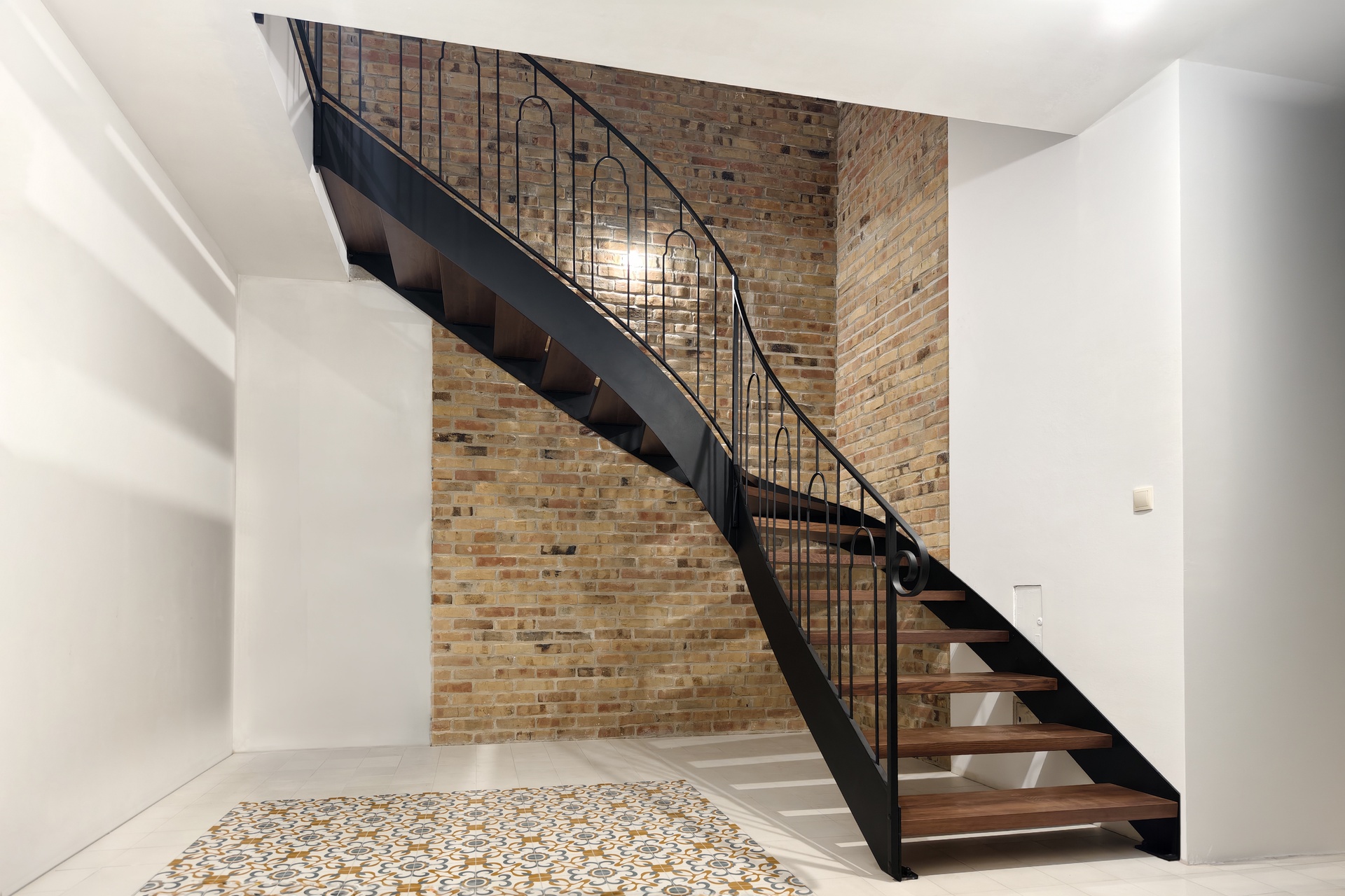 schody policzkowe art deco