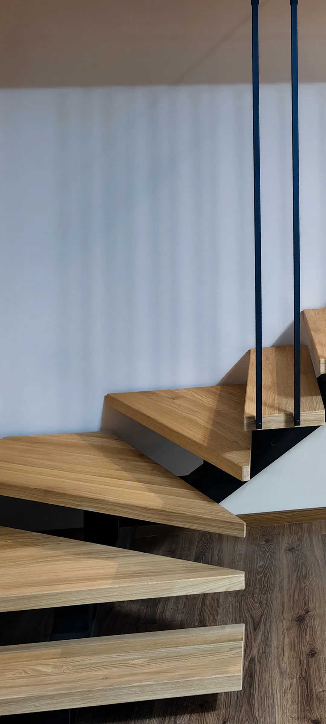 schody zabiegowe na jednej belce mogielnica