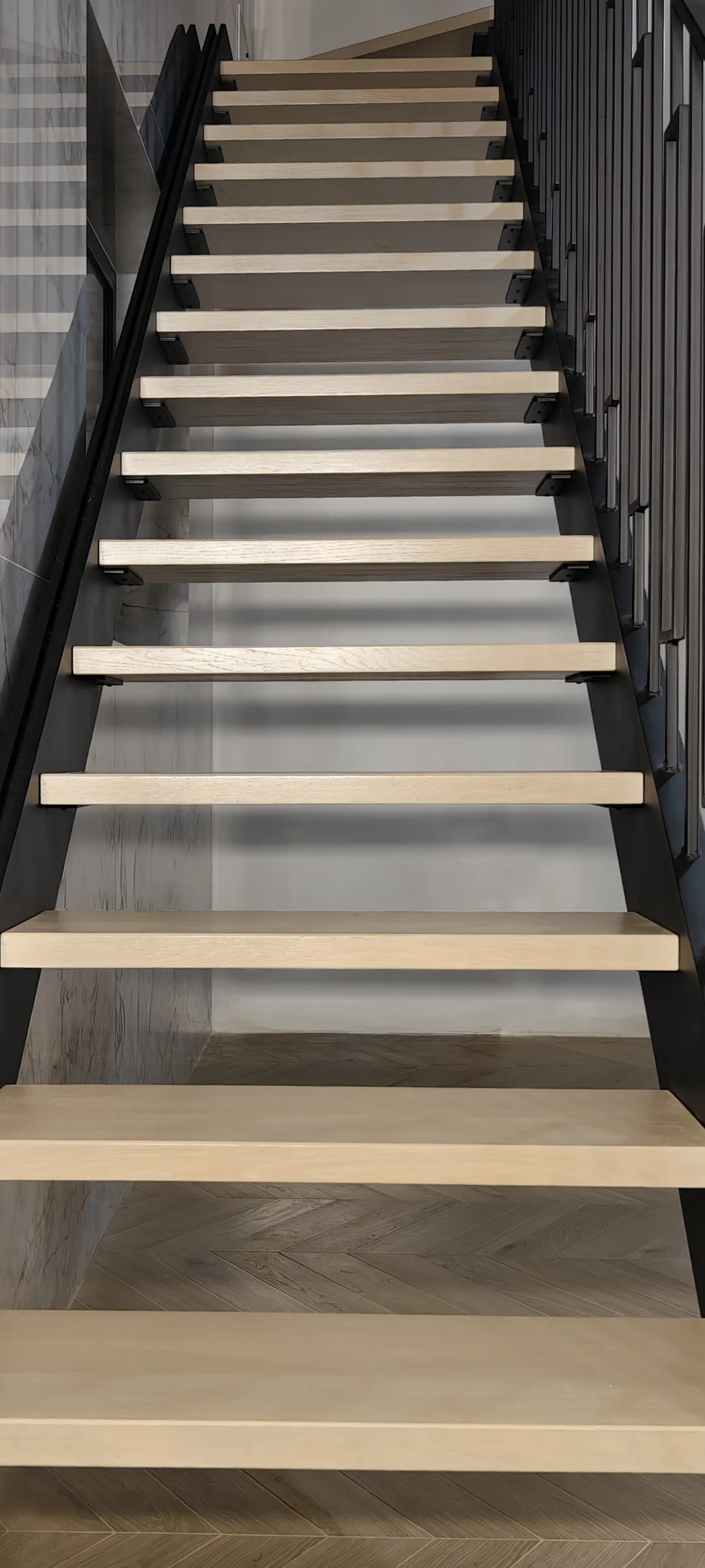 widok stopnie debowe bielone wyszkow